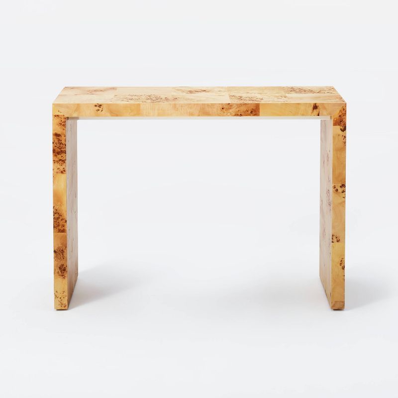 Ogden Burled Wood Console Table - Threshold™ designed with Studio McGee | Target