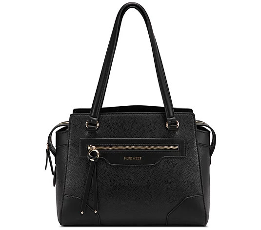 Nine West Brooklyn Jet Set Shoulder Satchel | QVC