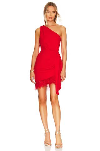 SAYLOR Audrie Dress in Tango Red from Revolve.com | Revolve Clothing (Global)