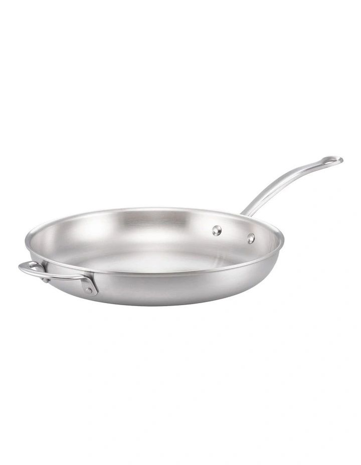 Per Amore Clad Stainless Steel Induction Open Skillet 30cm | Myer