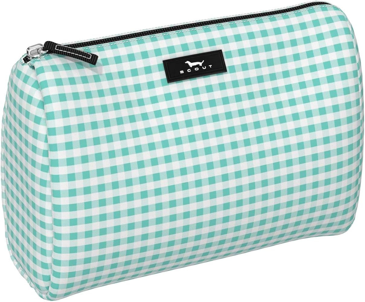 SCOUT Packin' Heat Makeup Bag, Large Water-Resistant Toiletry and Makeup Pouch for Women with Zip... | Amazon (US)