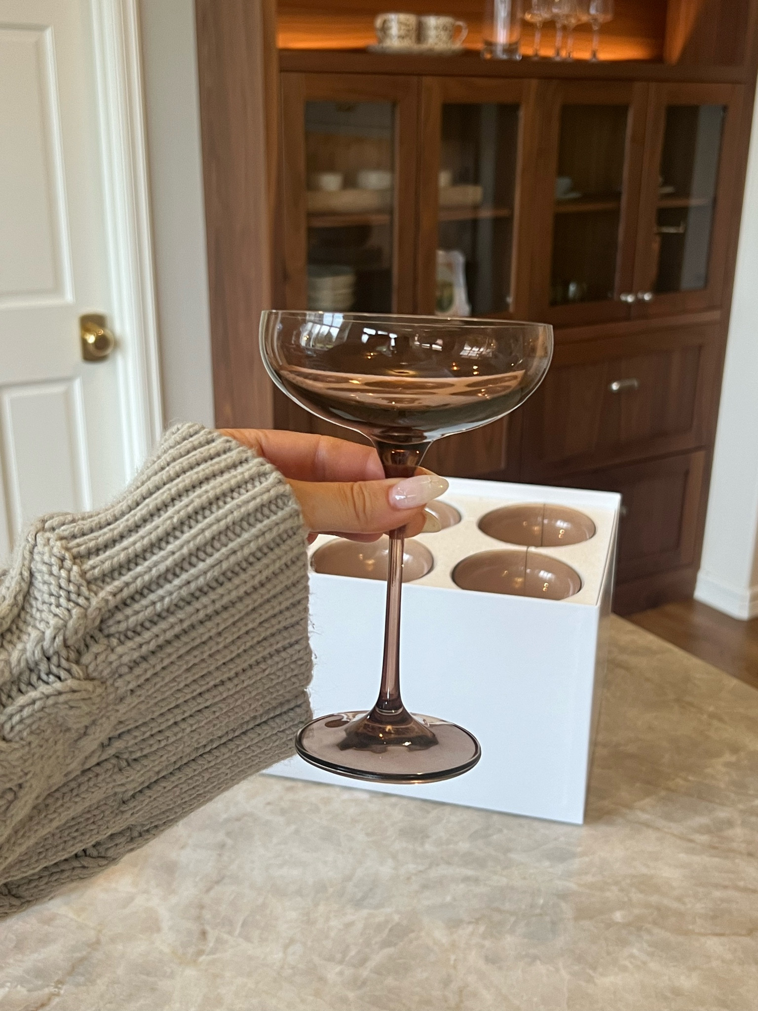 Most gorgeous set of 6 glassware!! Estelle colored glasses from Nordstrom 