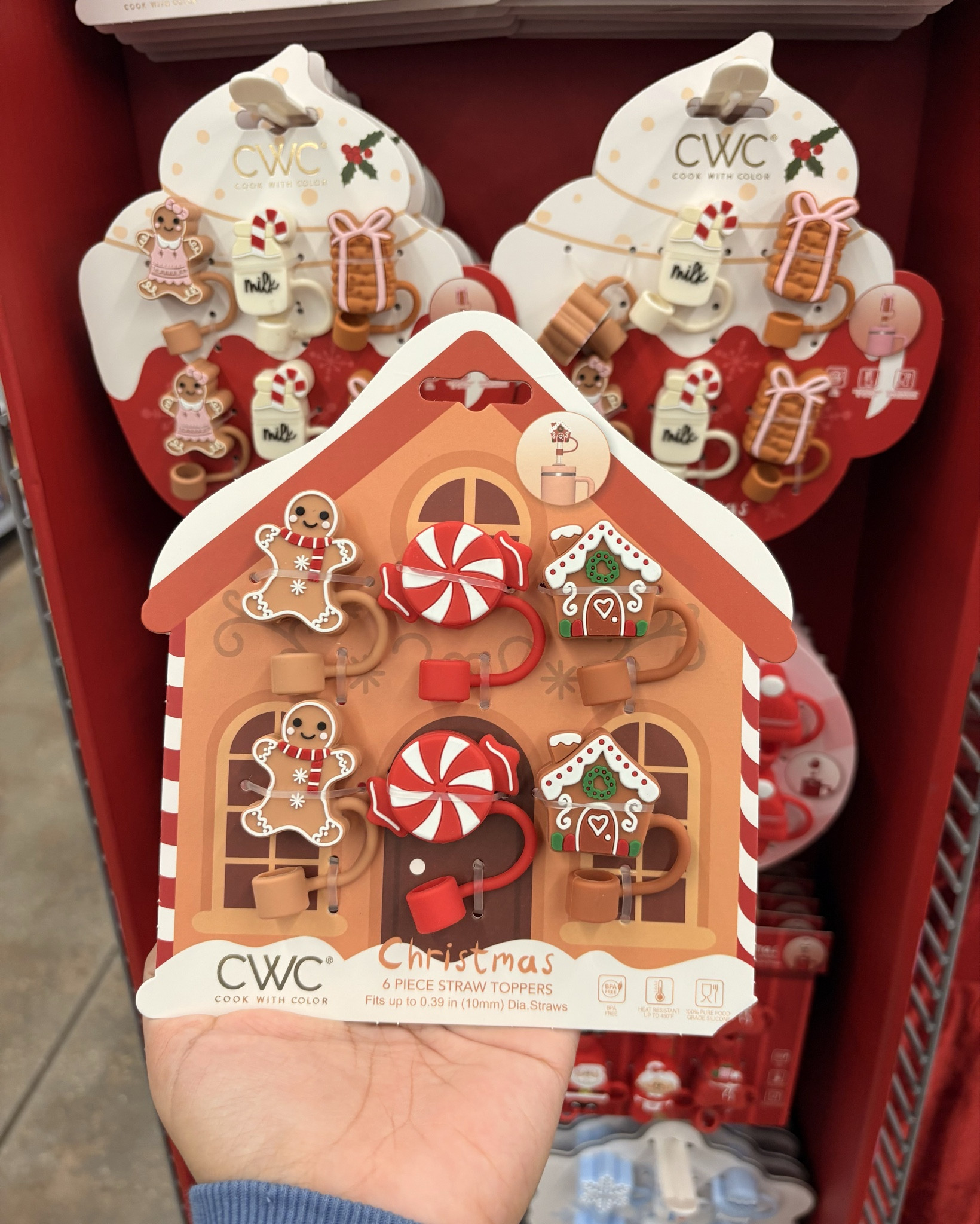 Holiday Straw Toppers at Walmart! Under $5 each set 🎄 ❣️🤎 ❄️ ⛄️ 

#xmas #christmas #straw #tumbler #accessories #strawtopper #walmart #walmartfinds #giftidea #gingerbread #snowman #snow 

#LTKHoliday #LTKGiftGuide #LTKSeasonal