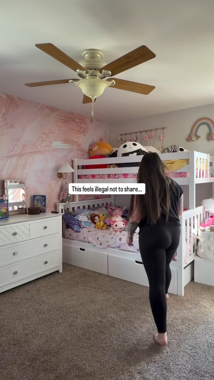 like & save for your next spring refresh day ✨ tap follow to see the entire bedroom makeover come to life 🩷 comment SHOP for the direct link to this stuffy cage 🤪

If your kids have WAY too many stuffed animals but you don’t want to get rid of them… this is the solution 🫱🏻‍🫲🏼

This stuffed animal cage keeps everything off the floor, makes the room look less cluttered, and still lets them grab their favorites easily.

It took me less than 10 minutes to put together and somehow holds SO many 😅

Honestly one of the best kids room organization ideas I’ve done — functional AND actually cute.

Comment SHOP and I’ll send you the link 🤍

#stuffedanimalstorage #kidsroomorganization #toyorganizationideas #kidsroomdecorideas #momlifehacks

#LTKKids #LTKmomlife #LTKHome