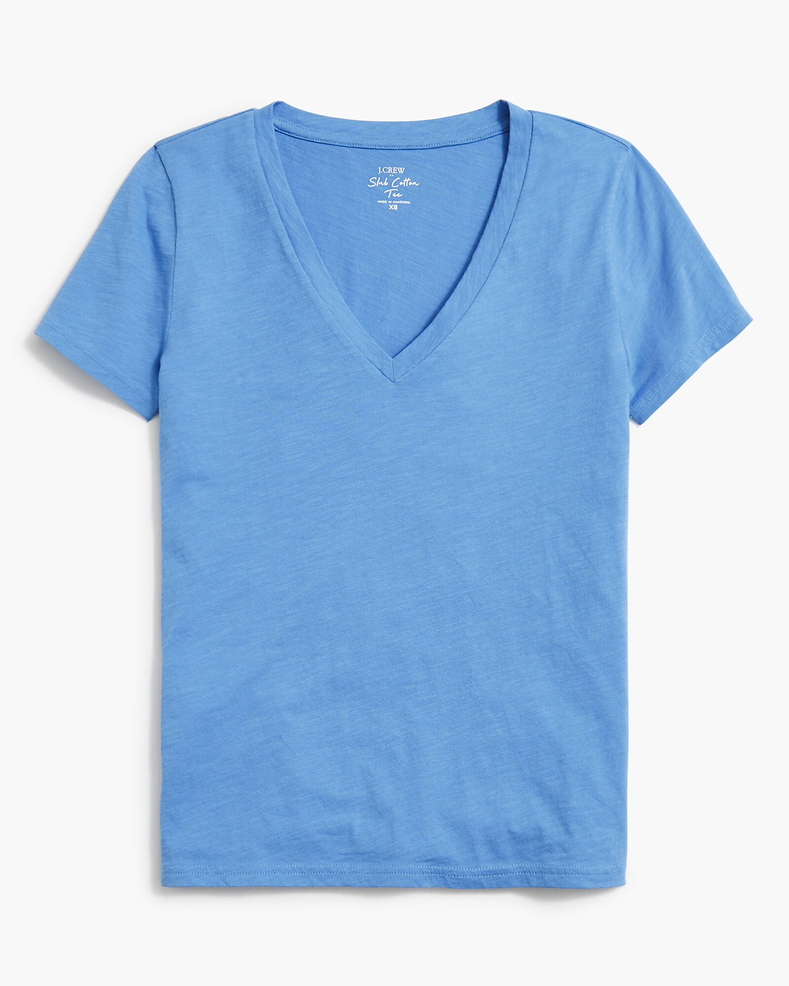 Short-sleeve vintage cotton V-neck tee | J.Crew Factory