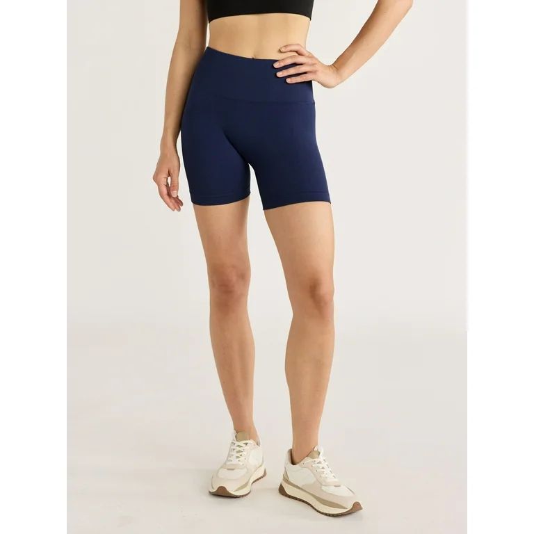 Love & Sports Women's Seamless Bike Shorts, 5” Inseam, Sizes XS-XXL | Walmart (US)