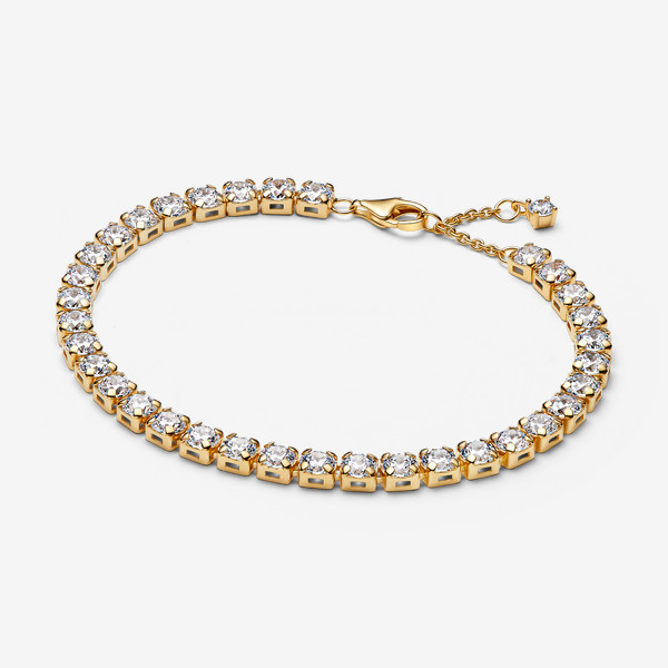 Pandora Sparkling Bold Tennis Bracelet | Pandora US