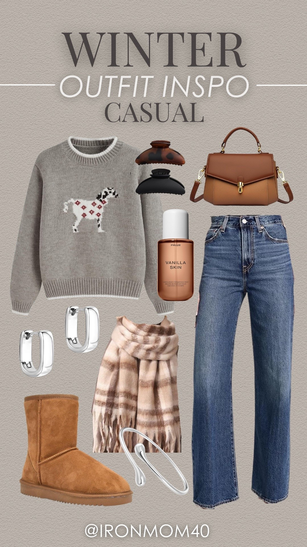 Feeling cozy and comfy with this winter outfit inspo! Perfect for casual days out.

#LTKOver40 #LTKgrwm #LTKootd