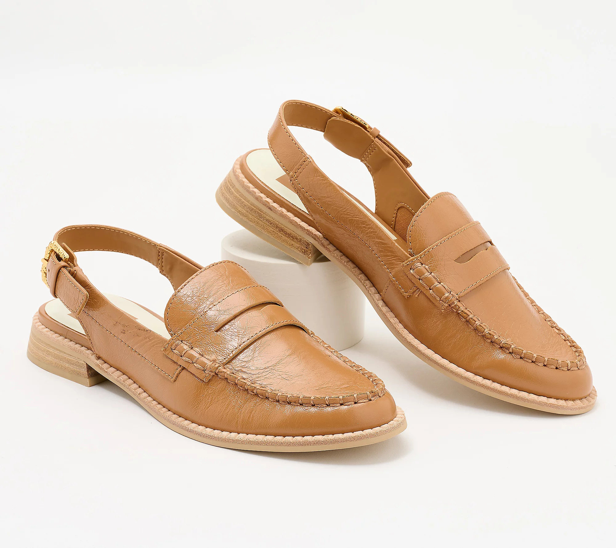 As Is Dolce Vita Slingback Loafers - Hardi | QVC