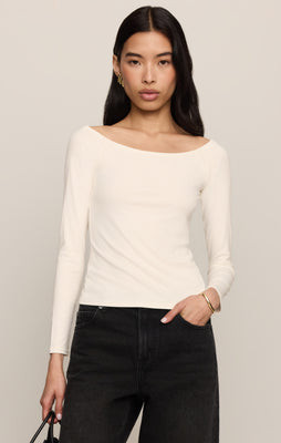Sabrina Second Skin Top Black / Medium | Z Supply