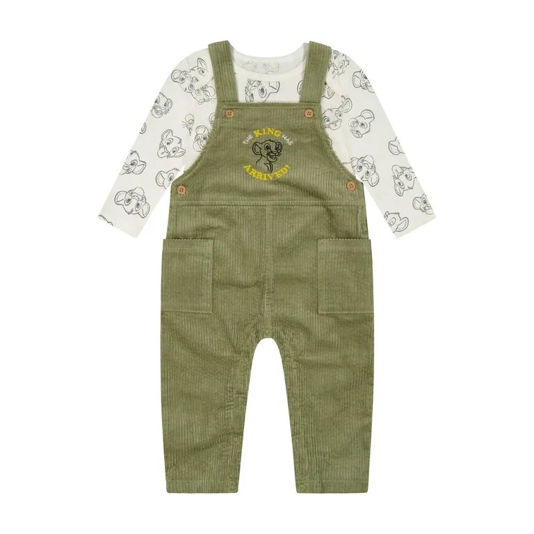 Lion King Baby Boy Overall Set, Sizes 0-24 Months | Walmart (US)