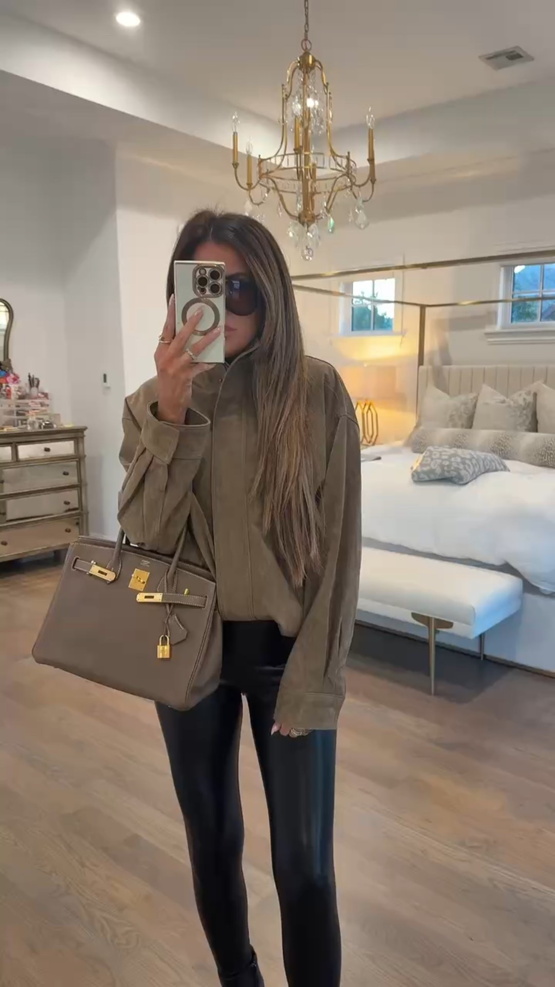 I’m wearing a size small in this jacket and leggings! These booties look like Khaite booties that are almost $1700! 

Fall outfit, Fall fashion, Thanksgiving, Jacket, Birkin, Suede jacket, Boots, Booties, Holiday Outfits Women, Jeans, Leggings, Animal Print, Emily Ann Gemma

#LTKGiftGuide #LTKSeasonal #LTKSaleAlert