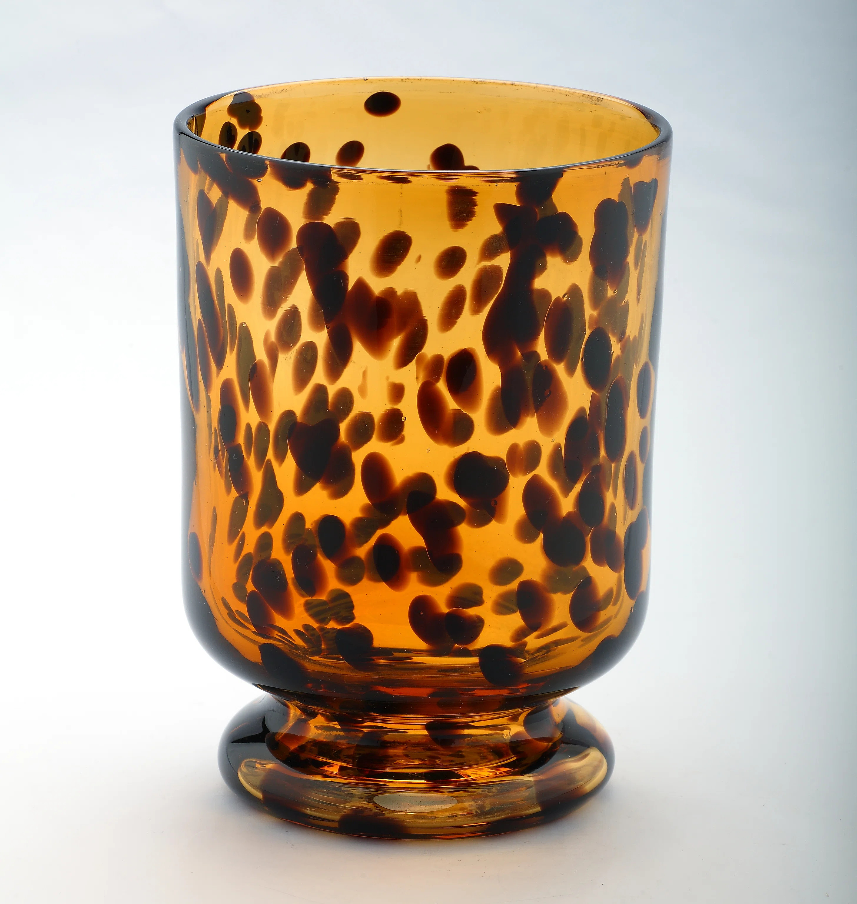 9.5'' H Glass Tabletop Hurricane | Wayfair North America