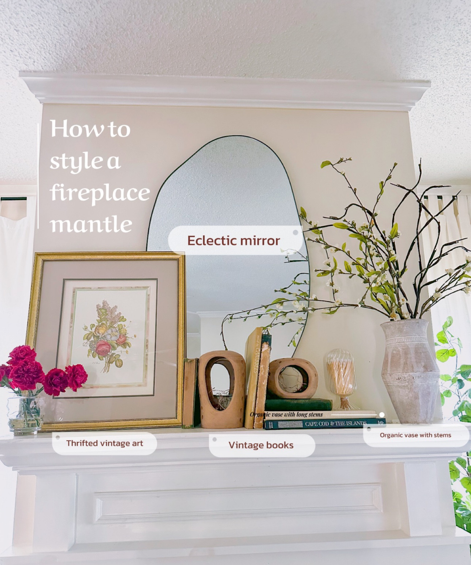 Mixing vintage or antique pieces with newer pieces can help elevate your home while still making it “YOU"

#LTKhome