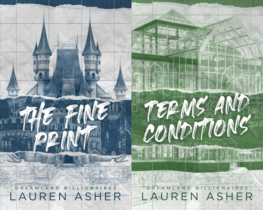 Dreamland Billionaires Collection 2 Books Set By Lauren Asher (The Fine Print, Terms and Conditio... | Amazon (UK)