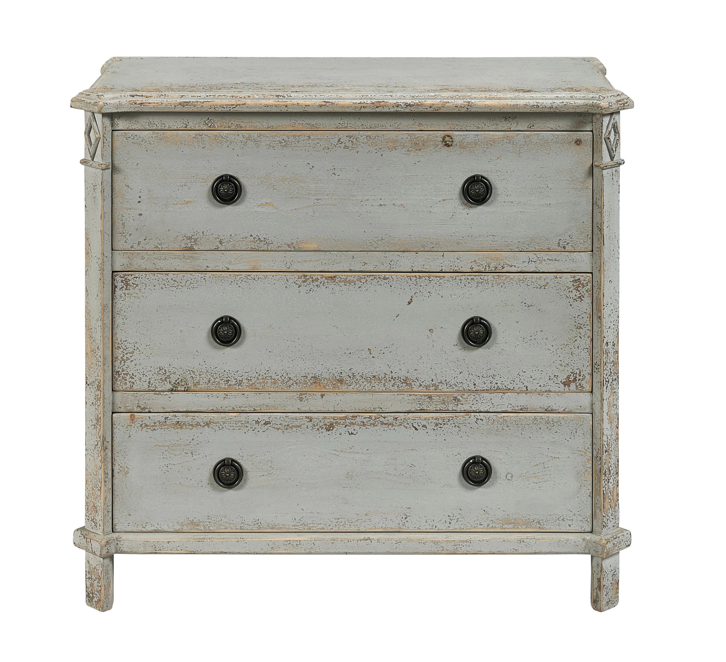 Matthews 38.5'' W Solid Wood Nightstand | Wayfair North America