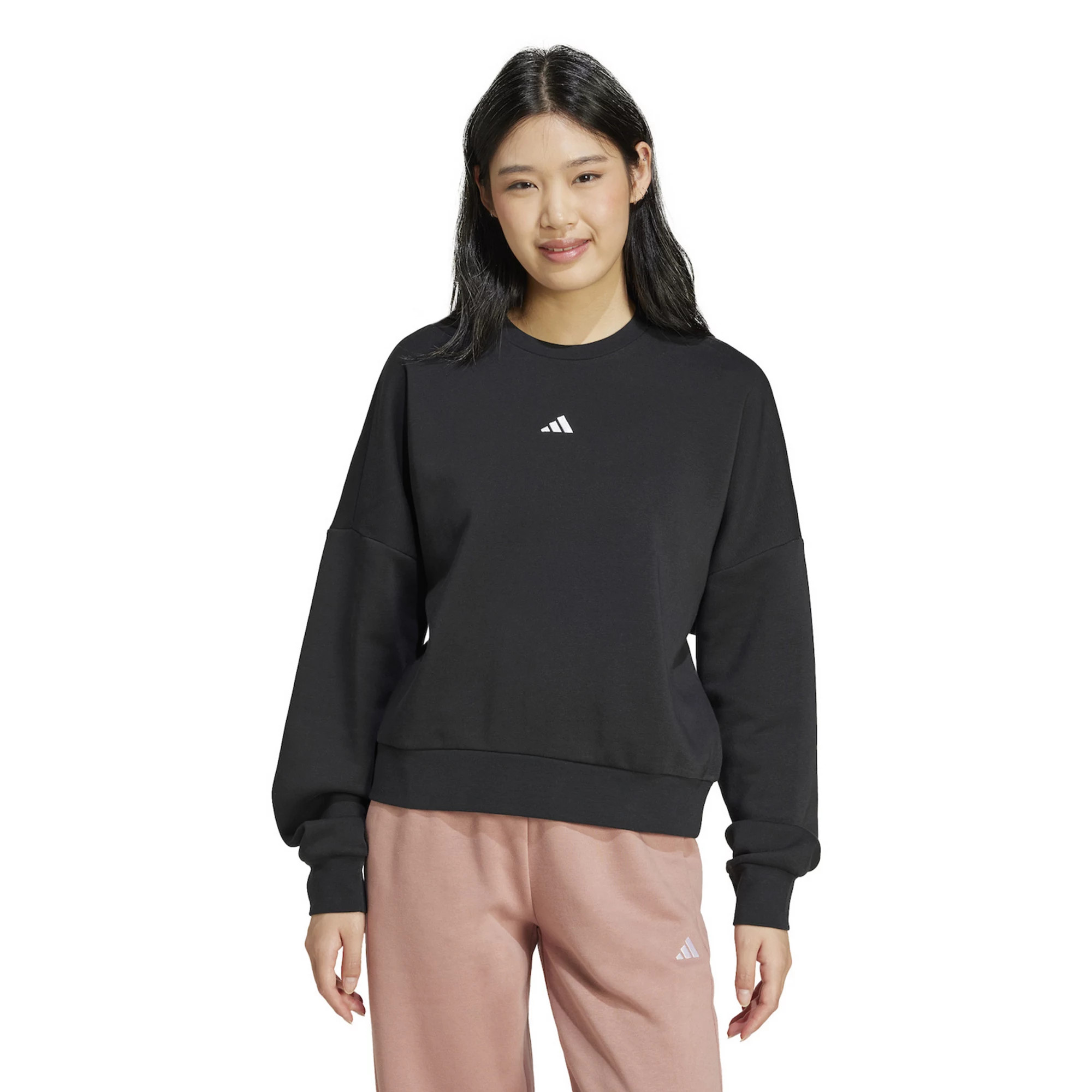 Women's adidas Essentials Small Logo Cozy Sportswear Sweatshirt | Kohl's