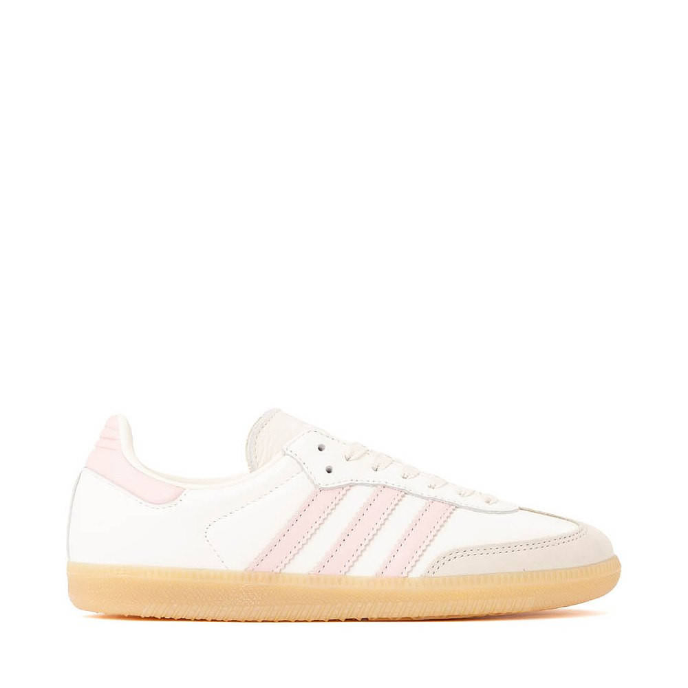 Womens adidas Samba OG Athletic Shoe - Off White / Sandy Pink / Gum | Journeys