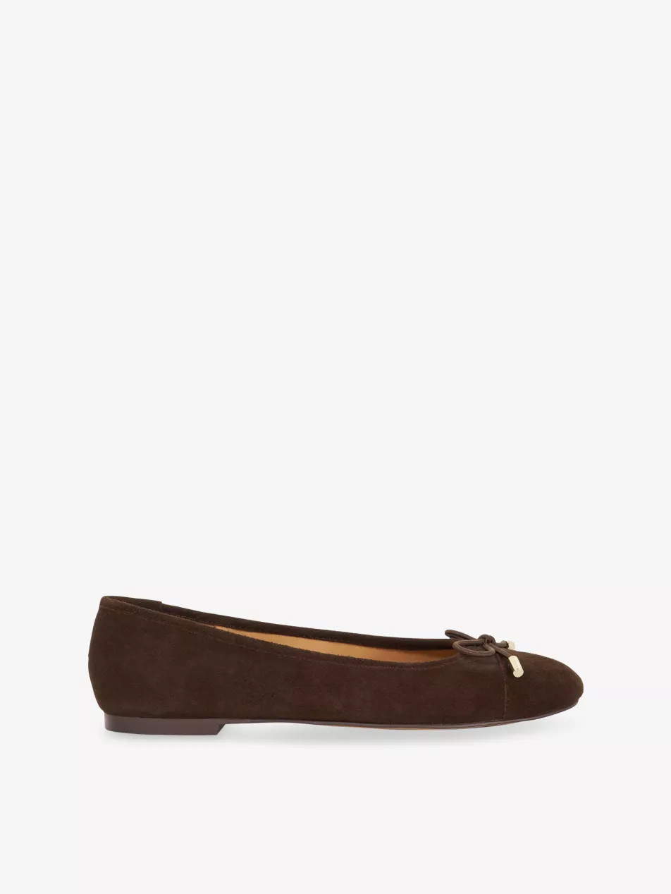 Highest Standard-Fit Suede Ballet Flats | Selfridges