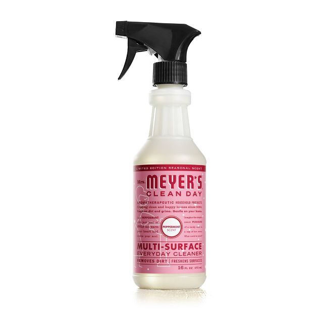 Mrs. Meyer's Clean Day Holiday All Purpose Cleaner - Peppermint - 16 fl oz | Target