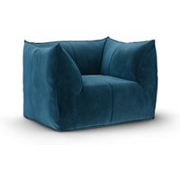 Mario Bellini Leandro Sofa | Single Cotton Velvet-Ash Blue | Eternity Modern