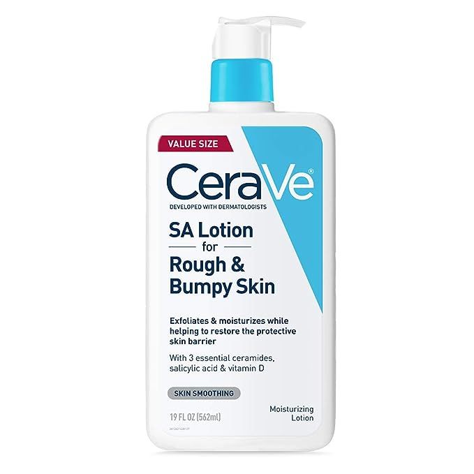 CeraVe SA Lotion for Rough & Bumpy Skin | Vitamin D, Hyaluronic Acid, Lactic Acid & Salicylic Aci... | Amazon (US)