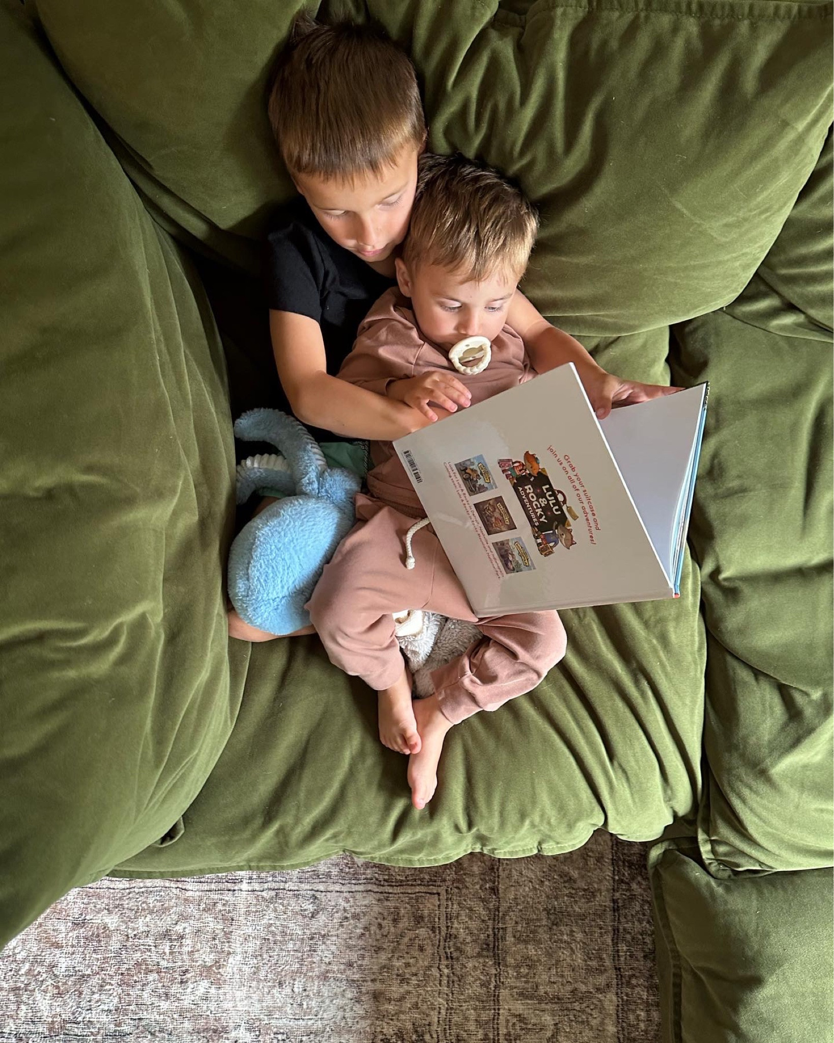 Loving our new #albanypark sofa! 

#home #cozy #sofa #kidsreads

#LTKhome #LTKfamily
