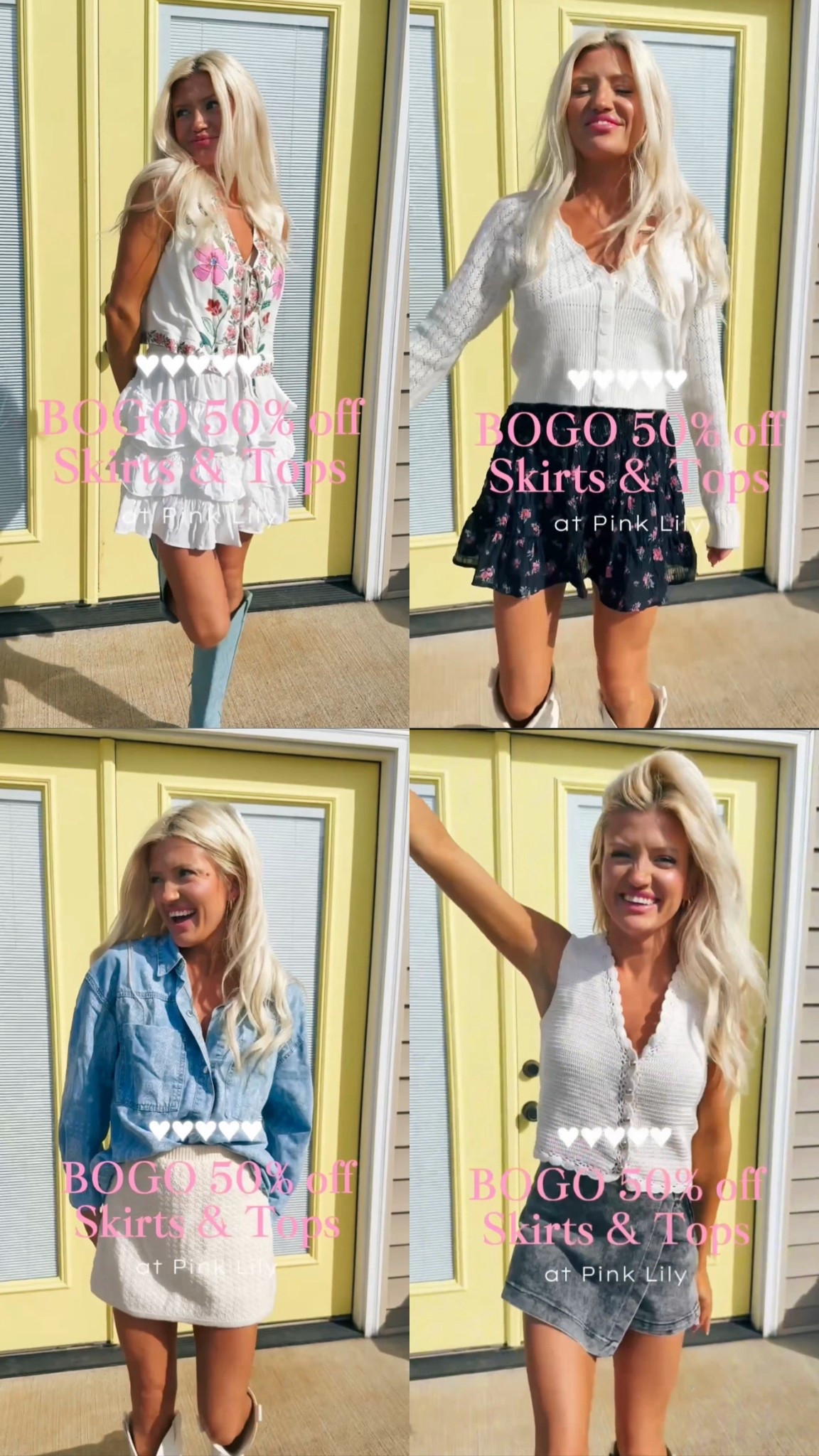 BOGO 50% @pinklily wearing an XS/S in all of it! 

#LTKSpringSale #LTKgrwm #LTKmomlife