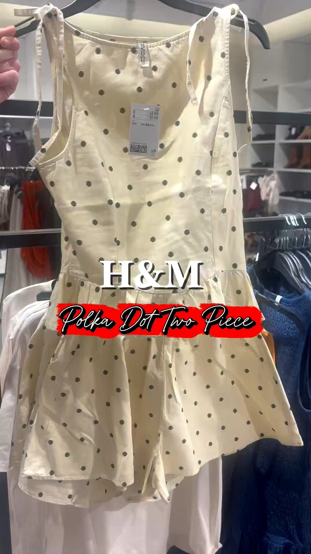 H&M Polka Dot Two Piece 😮‍💨

#LTKuk #LTKspring #LTKsummer
