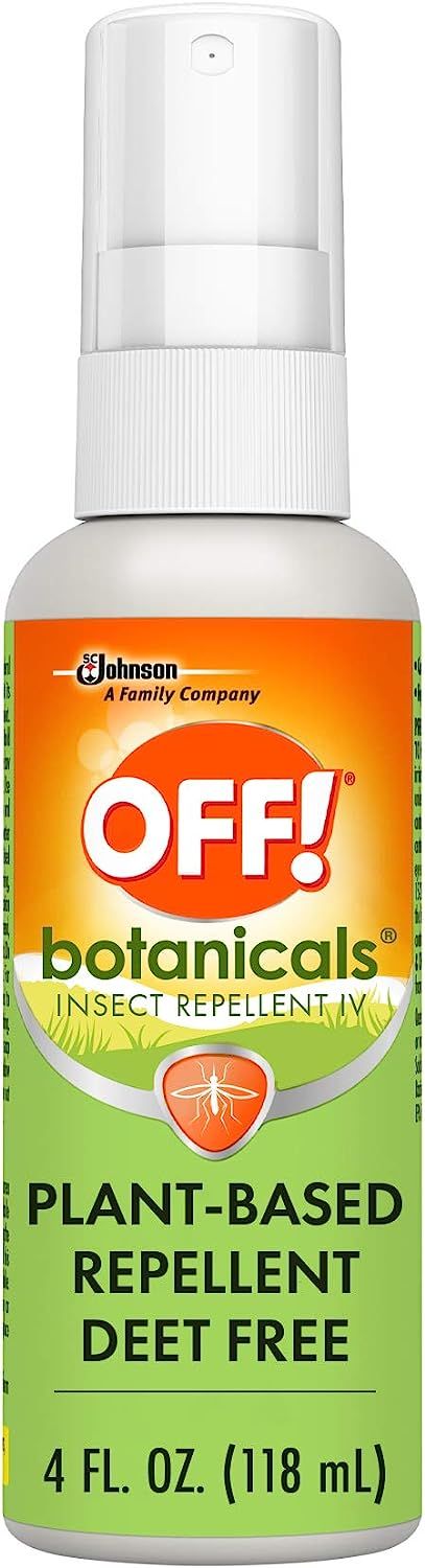 OFF! Botanicals Deet-Free Bug Spray & Mosquito Repellent, 4 oz. | Amazon (US)