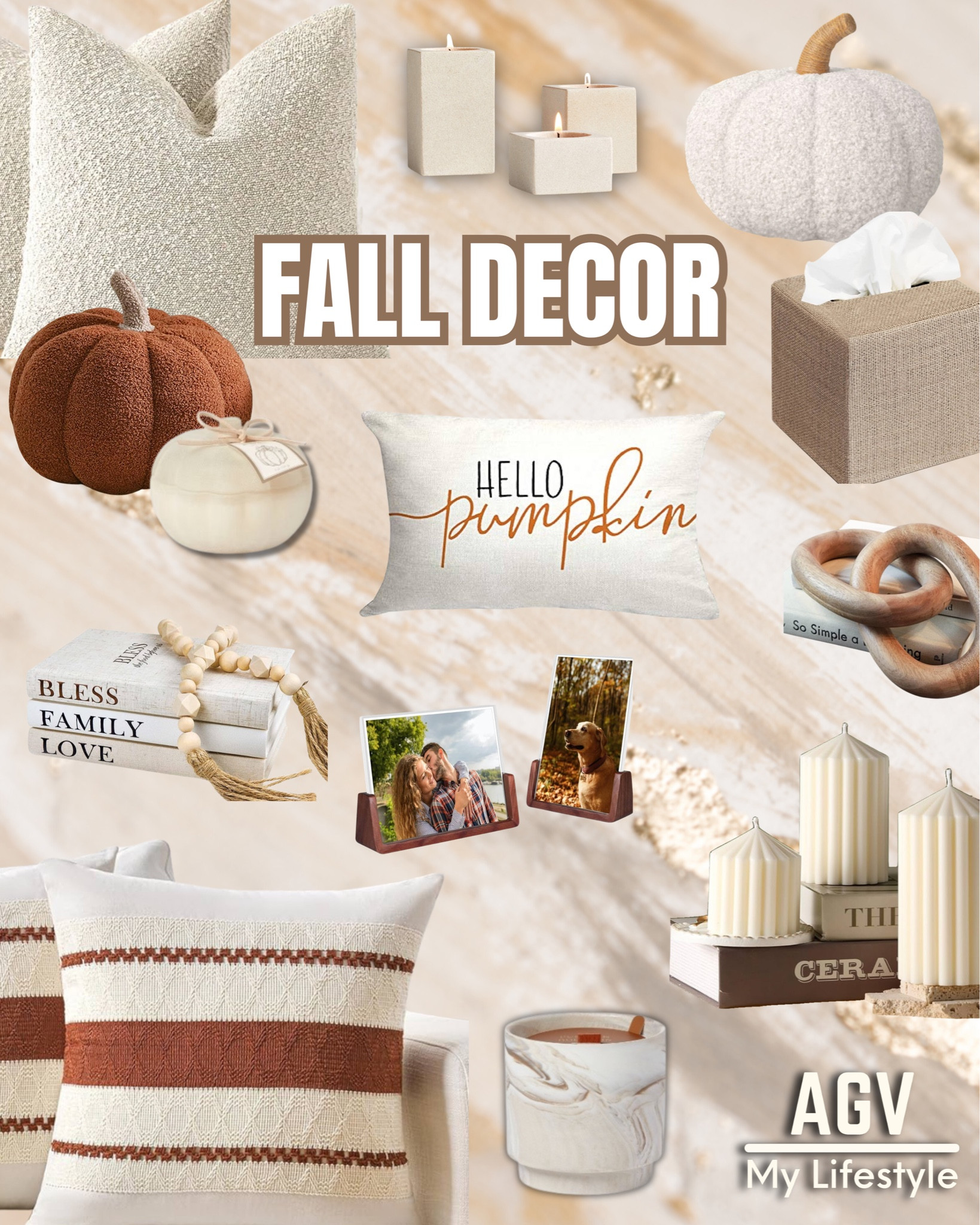 This fall season is all about cozy, stylish home decor finds that bring warmth and personality to your space. Think soft, textured pillows in rich, earthy tones, beautiful vases with organic shapes, and scented candles to create a welcoming atmosphere. Decorative pieces like rustic wooden accents, brass details, and seasonal items like pumpkins or foliage are perfect for elevating your home while embracing autumn vibes. These simple yet impactful additions can refresh any room for the season ahead.

Falldecor, throw blanket, decorative pillows, coffee table, scented candles…

#coffeetable #fall #falldecor #throwpillow #throwblanket #cozy #minimalistic #organicmodern #homedecor

#LTKSeasonal #LTKFindsUnder50 #LTKHome