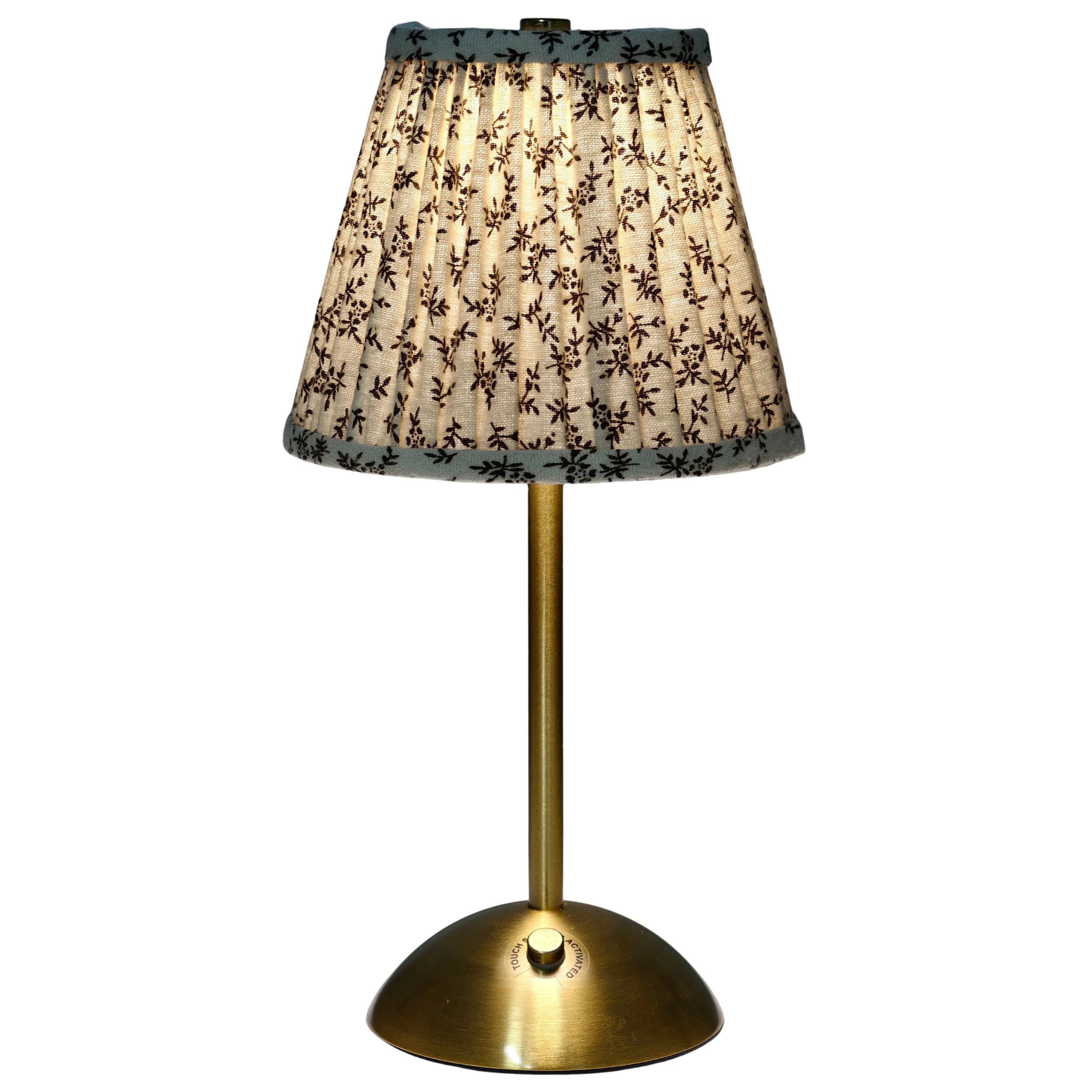 Home Decor Collection Sterling & Noble Home Cream Floral Rechargeable Table Lamp | Walmart (US)