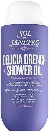 Sol de Janeiro Delicia Drench Shower Oil Moisturizing Cleansing Oil | Amazon (US)