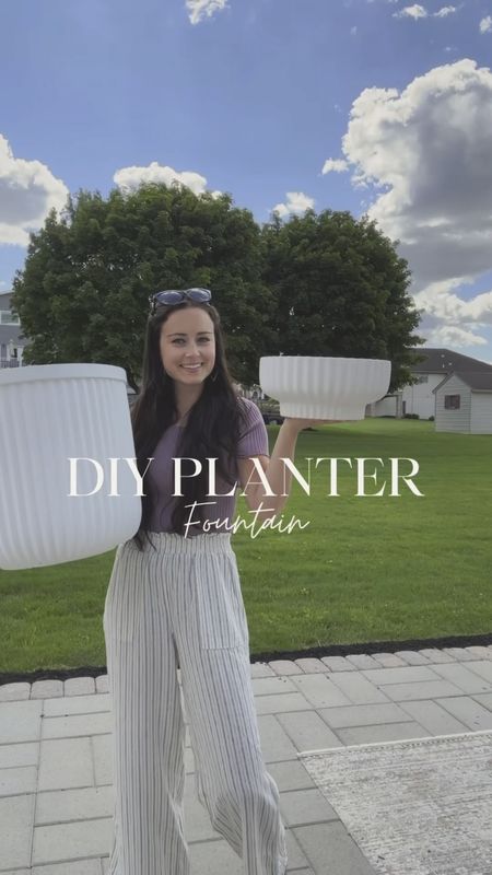 Simple and easy 10 minute DIY solar power water fountain using planters from Walmart! 

One version of the planter may be sold out near you so I linked a similar option that looks identical!


#LTKSeasonal #LTKFindsUnder50 #LTKHome