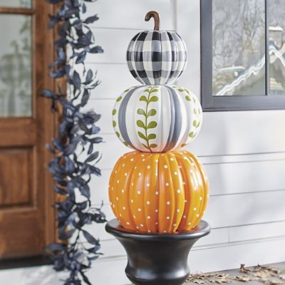 Farmhouse Pumpkin Topiary | Grandin Road | Grandin Road