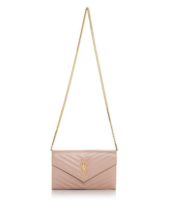 Monogram Quilted Leather Chain Wallet | Bloomingdale's (US)