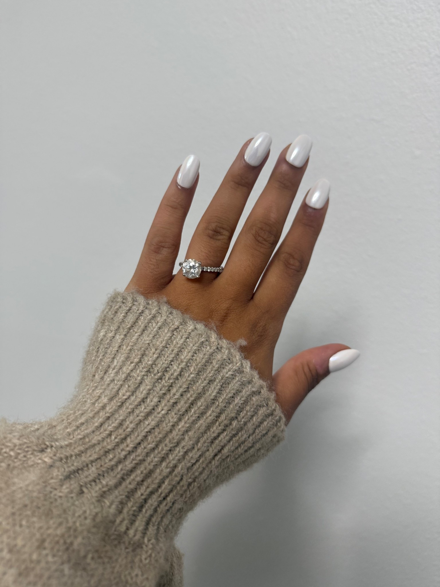 Vacation pearl white stick on nails!!! 

#LTKFindsUnder50 #LTKSeasonal #LTKStyleTip