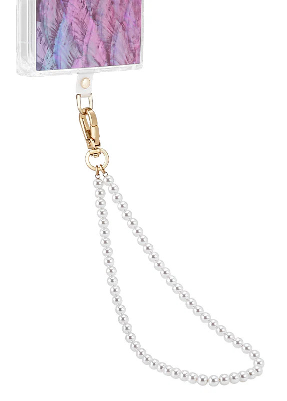 Pearl Strand Phone Charm | FLAUNT