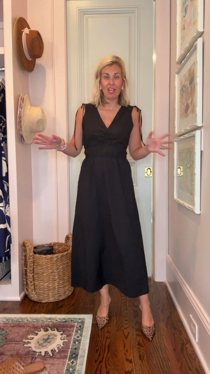 Best dress of the day!! Everyone needs a great black dress and this is a yes!  I’m in xs dress and 8 heel. 

*code Catherine20 at Allie + Bess

#LTKdayinmylife #LTKootd #LTKmomlife