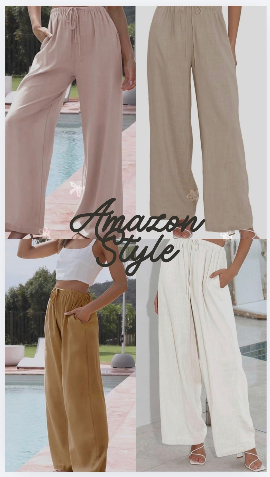 Loving  these lounge pants this season! Dress them up or down, so versatile!