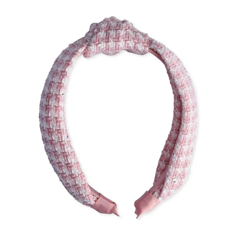 Time and Tru Women's Tweed Top Knot Headband | Walmart (US)