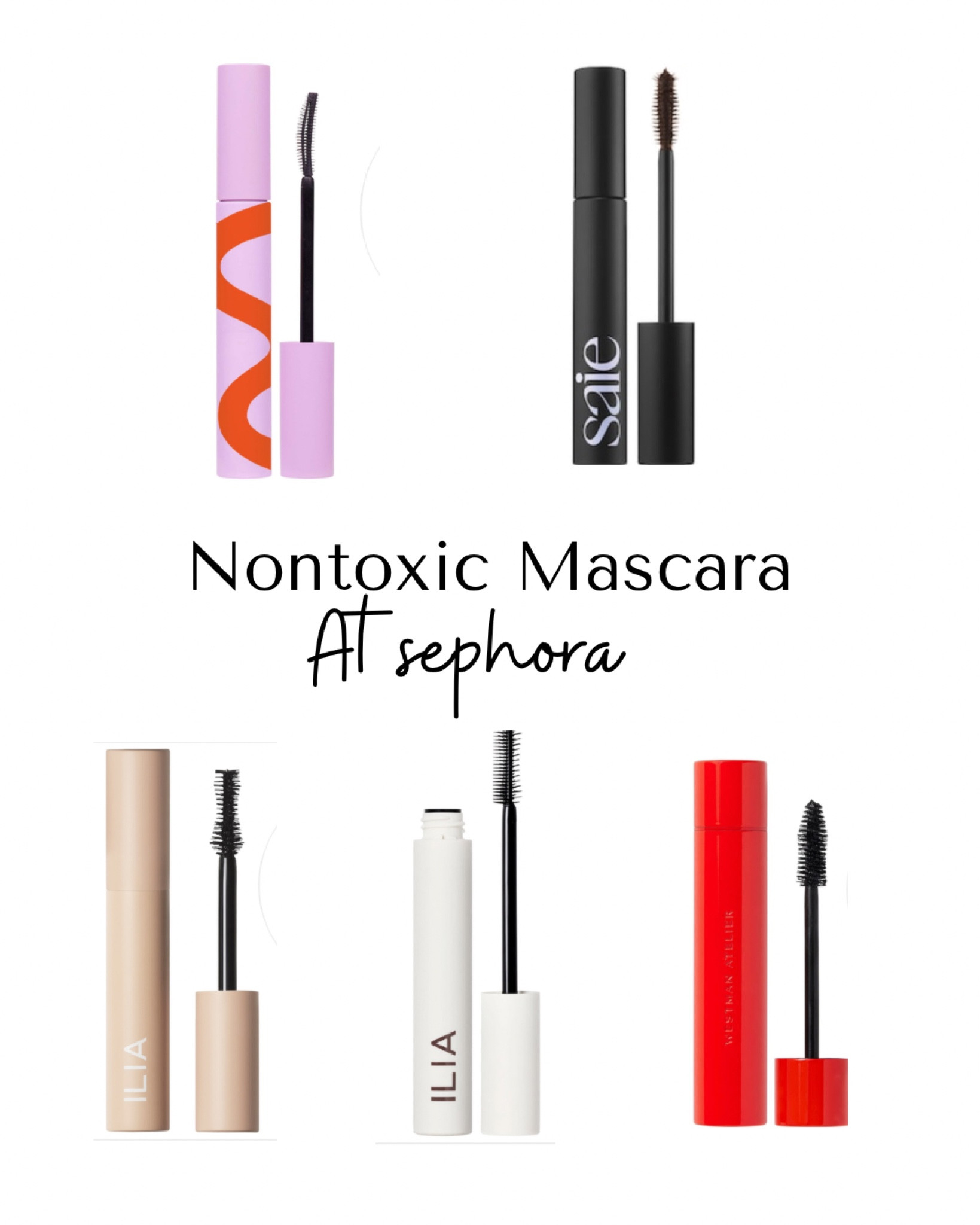 Clean mascara at Sephora 
