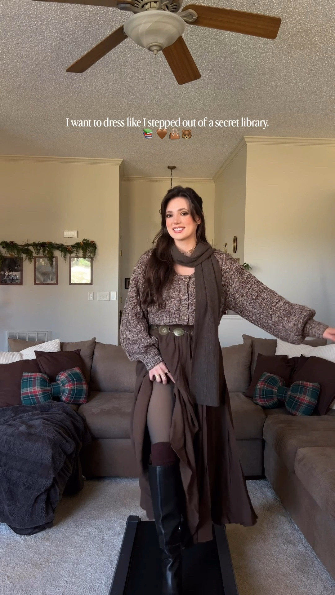 Winter academia outfit 📚🤎🐻❄️

#LTKootd #LTKgrwm #LTKSeasonal