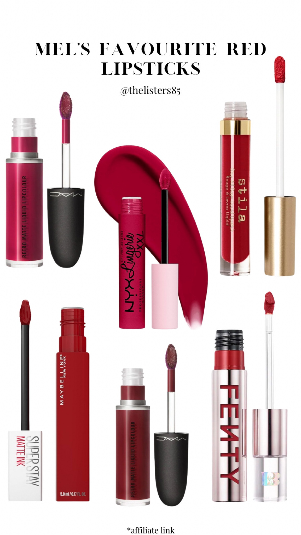 Red lipsticks that actually look beautiful on every skin tone. This is a list of my favourites. 

#LTKBeauty #LTKStyleTip #LTKSaleAlert