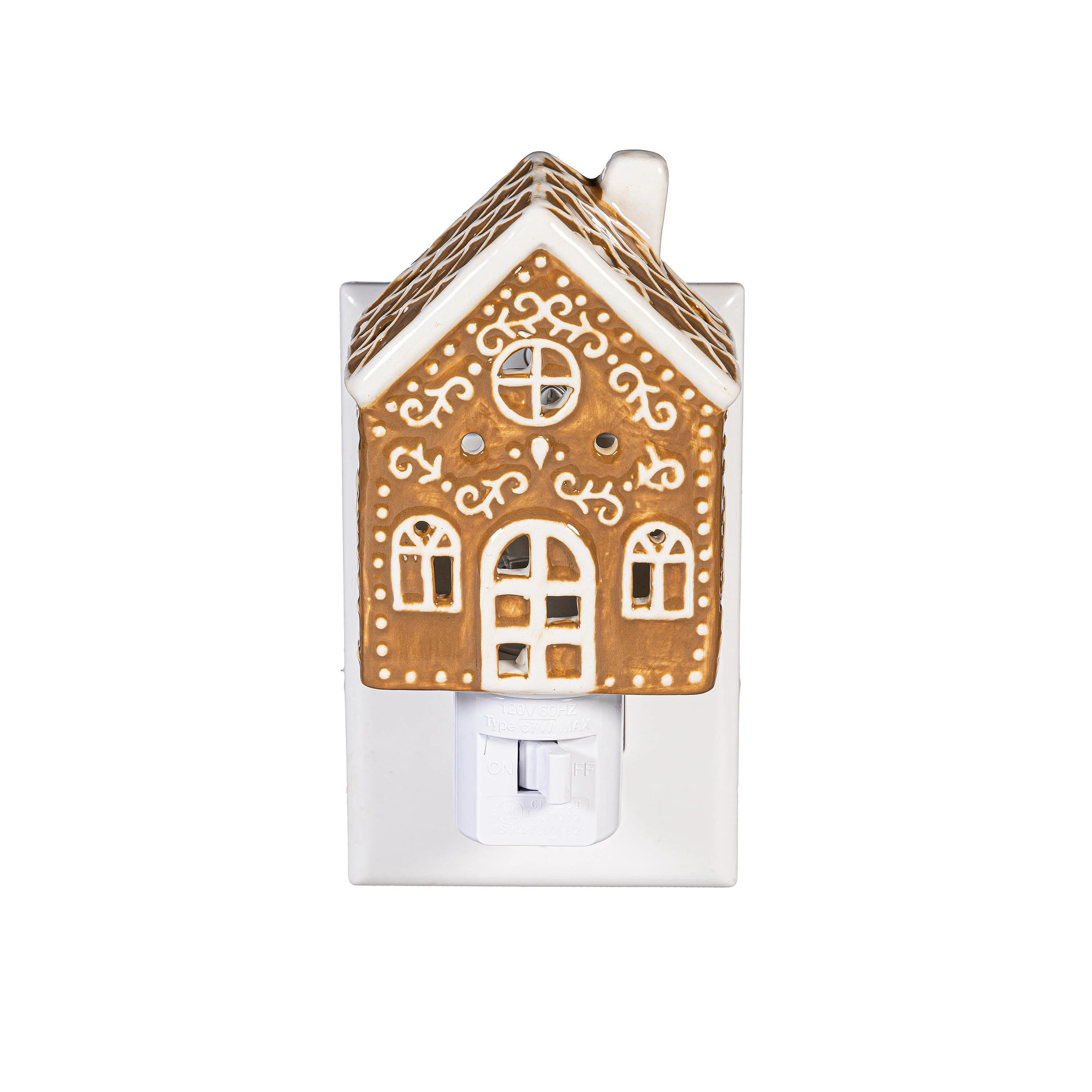 Evergreen Enterprises, Inc Ceramic Gingerbread House Nightlight | Wayfair | Wayfair North America