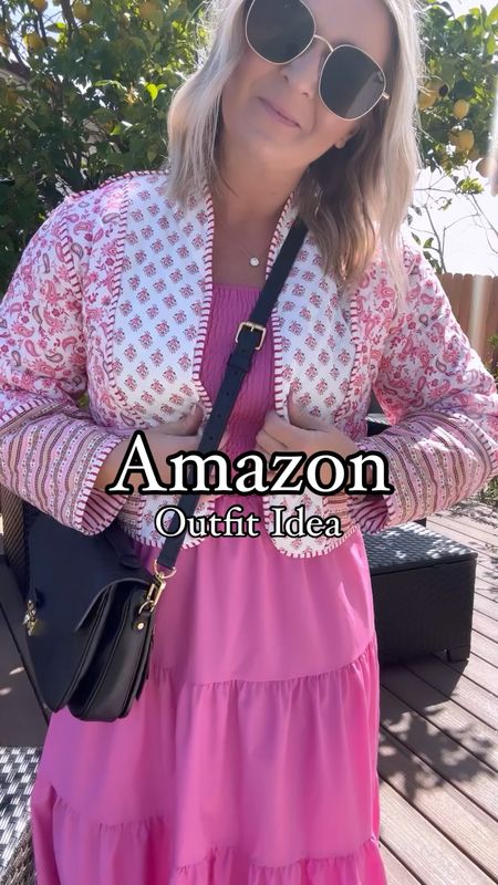 Spring dress | summer dress | Amazon fashion | wine tasting outfit | quilted jacket

Dress small
Jacket small - it is cropped 

#LTKfindsunder50 #LTKSeasonal #LTKstyletip