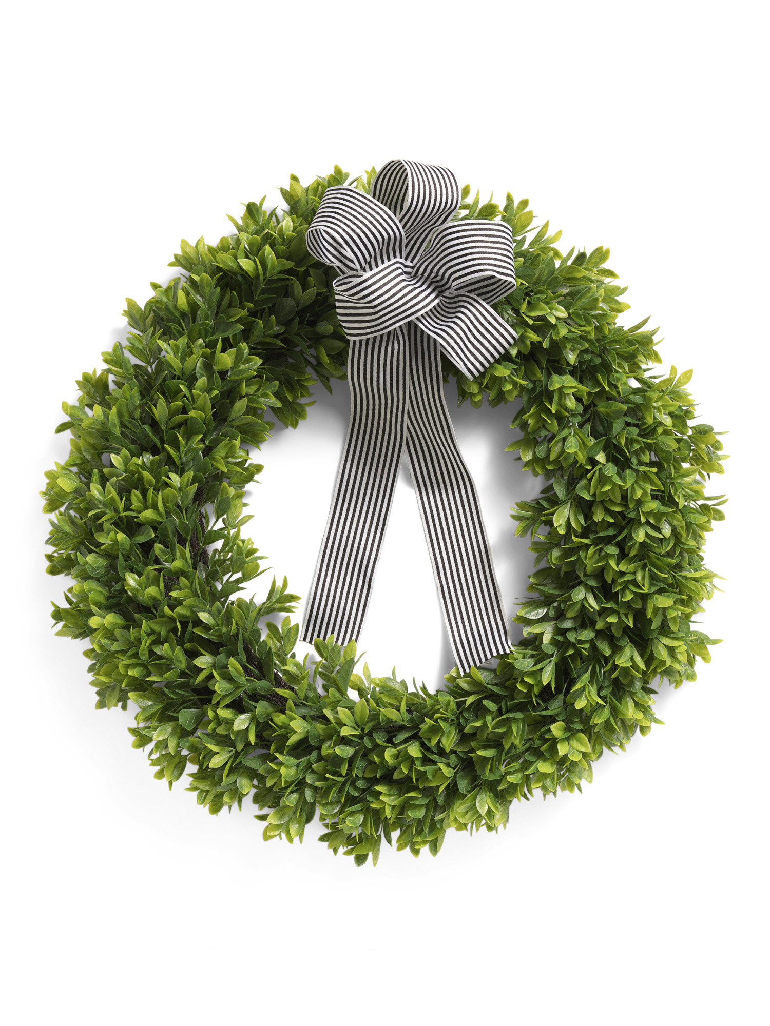 28in Boxwood Wreath With Bow | Home Essentials | Marshalls | Marshalls
