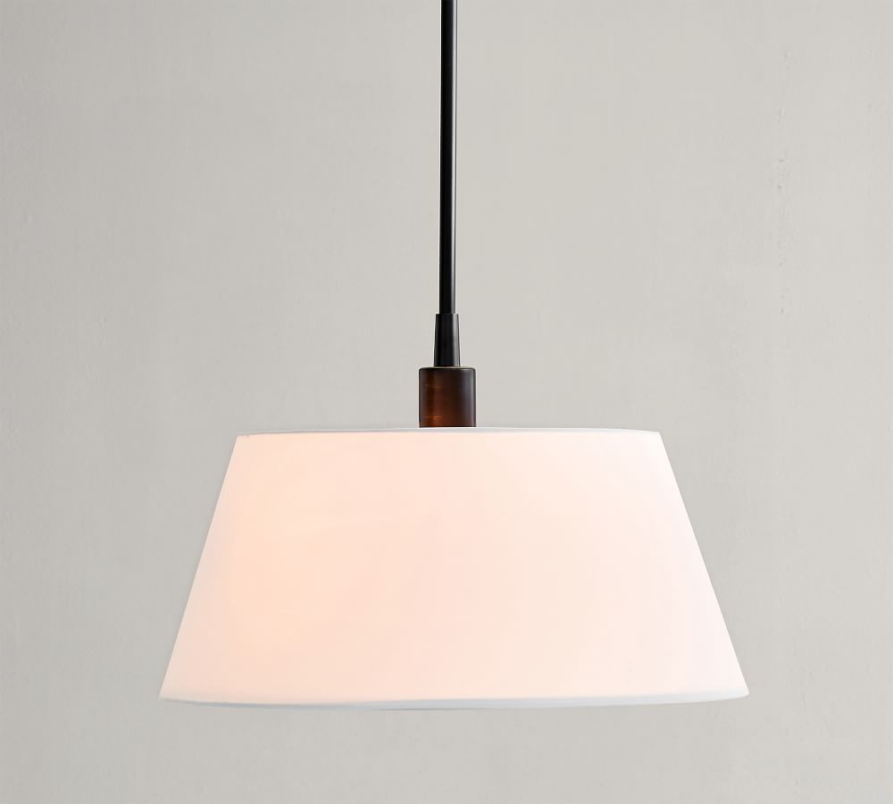 Dahlia Metal Pendant | Pottery Barn (US)