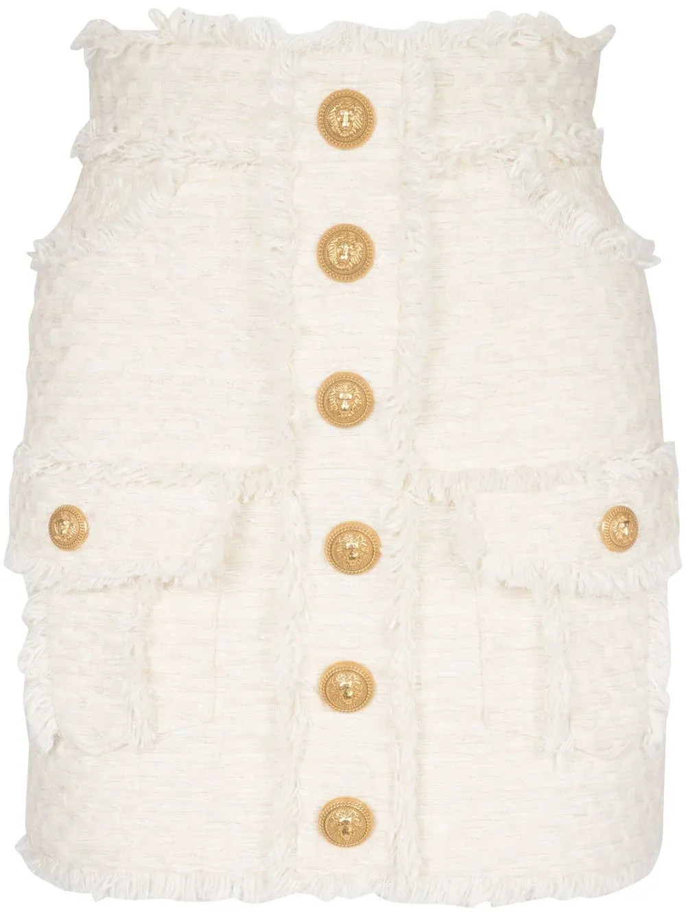 tweed mini skirt | Farfetch Global