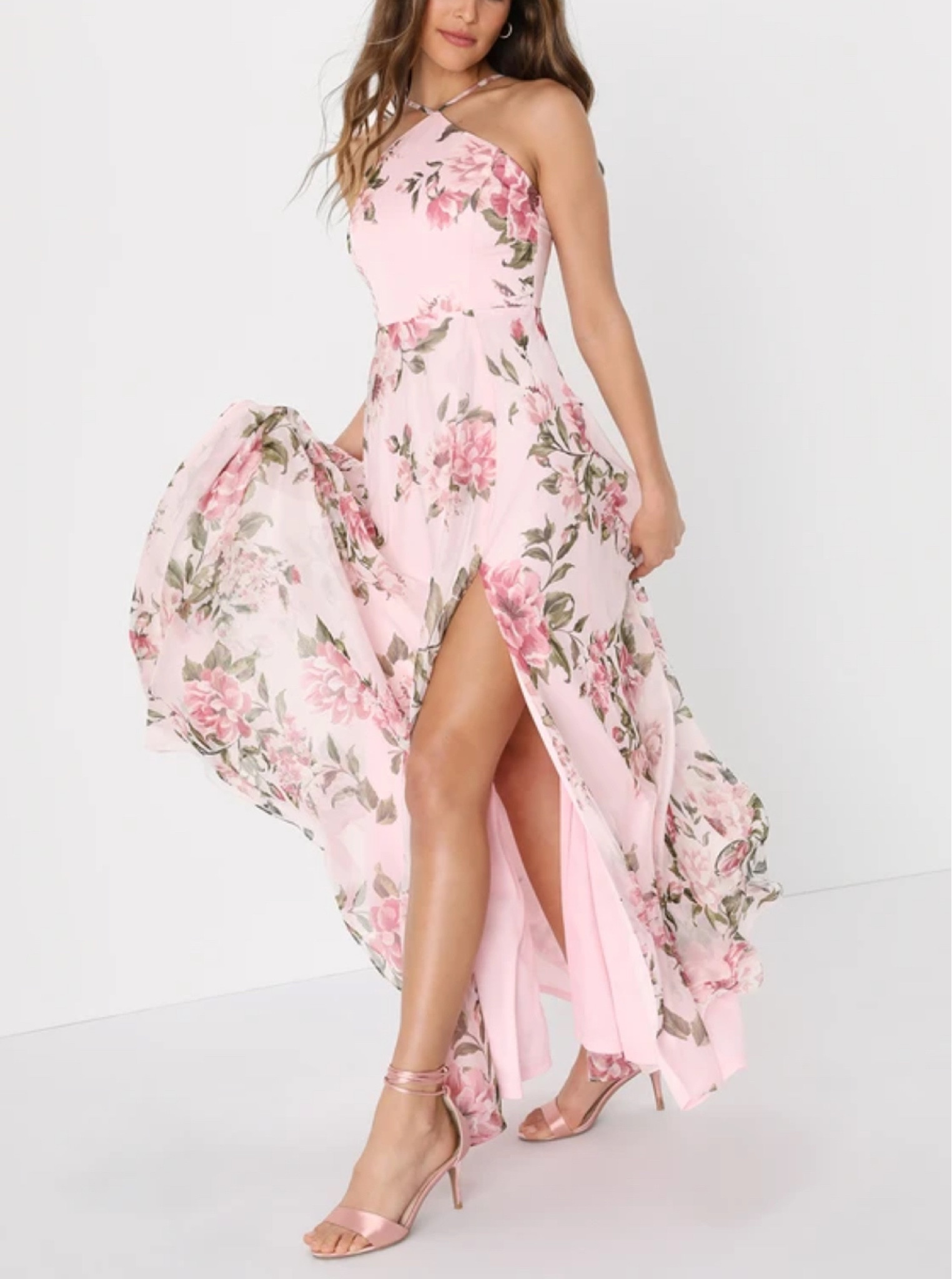 Shop wedding guest dresses! The Romantic Marvel Pink Floral Print Halter Neck Maxi Dress is under $100.

Keywords: Maxi dress, midi dress, wedding guest, wedding guest dress, floral dress, floral print dress, pink dress, day dress, garden party, spring dress, summer dresss



#LTKwedding #LTKfindsunder100 #LTKSeasonal